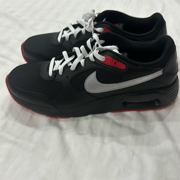 Nike Air Max SC Black Sport Red Size 14 - Picture 1 of 5
